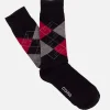 Argyle Fußballfeld Socken