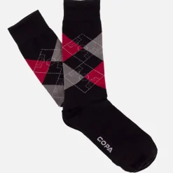 Argyle Fußballfeld Socken