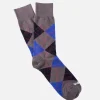 Argyle Fußballfeld Socken