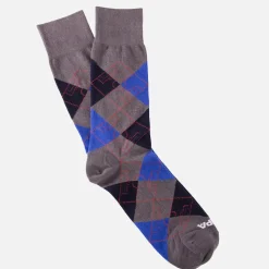 Argyle Fußballfeld Socken
