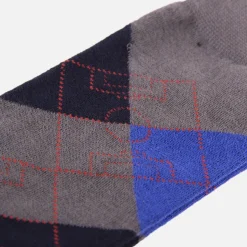 Argyle Fußballfeld Socken