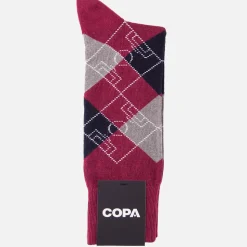 Argyle Fußballfeld Socken
