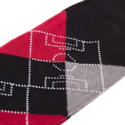 Argyle Fußballfeld Socken