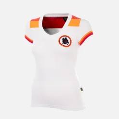 AS Roma 1978 - 79 Away Damen Retro Fußball Trikot