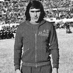 AS Roma 1974 - 75 Retro Fußball Jacke