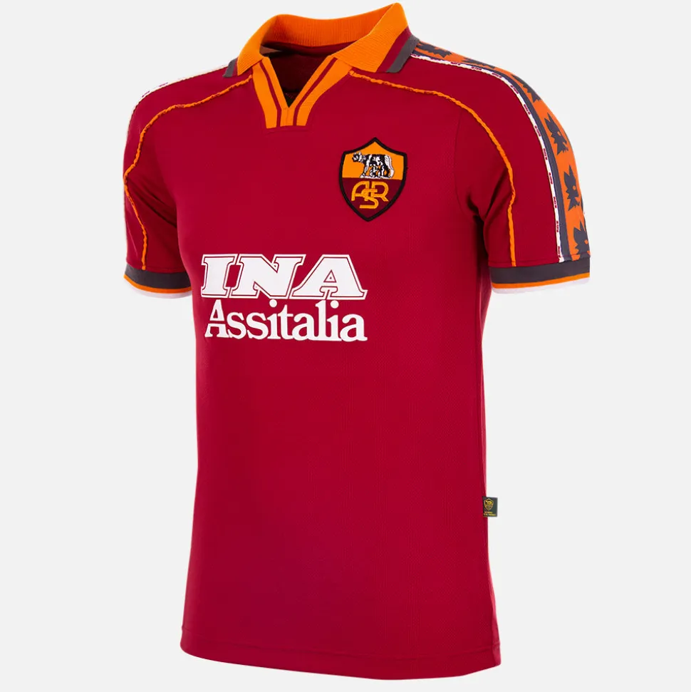 AS Roma 1998 - 99 Retro Fußball Trikot