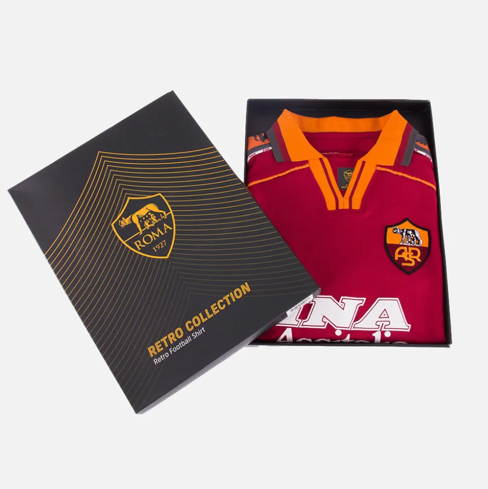 AS Roma 1998 - 99 Retro Fußball Trikot