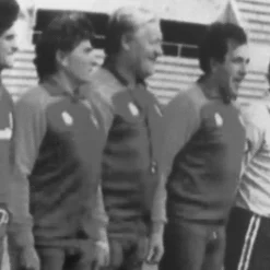 AS Roma 1983 Scudetto Retro Fußball Jacke