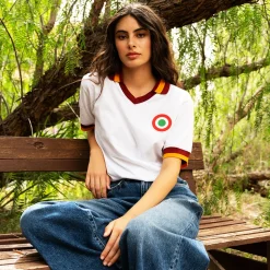 AS Roma Away 1980-81 Retro Fußball Trikot