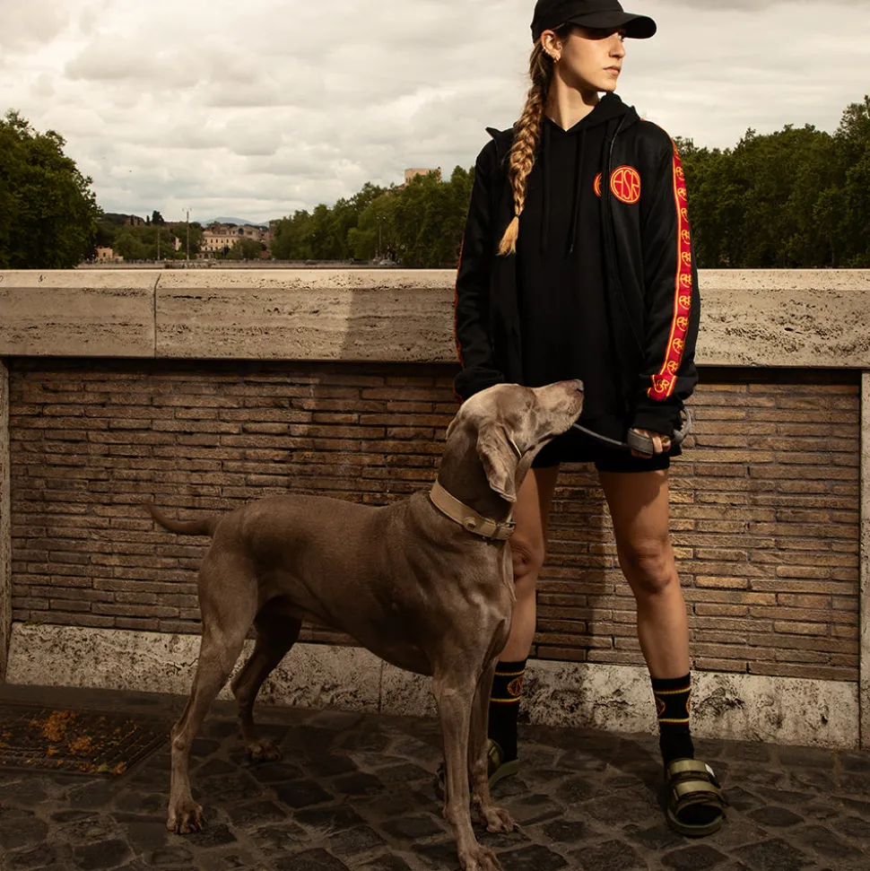 AS Roma Black Socken