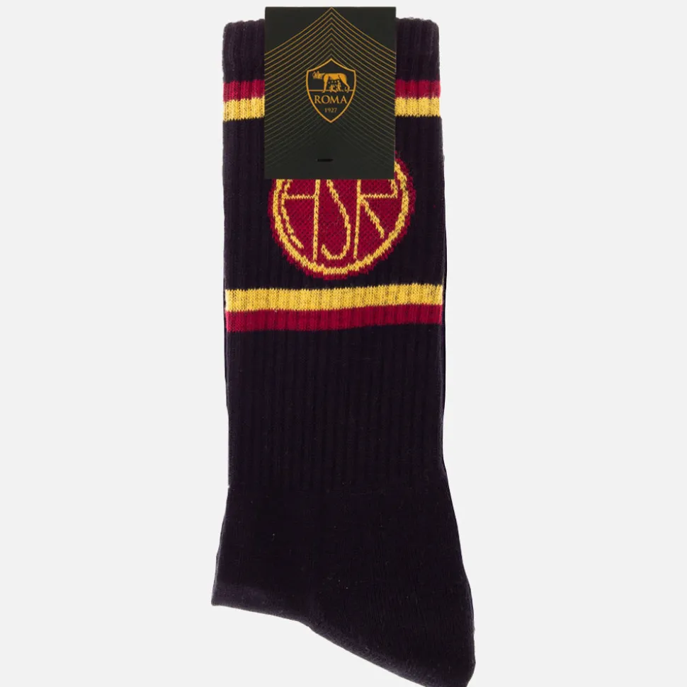 AS Roma Black Socken