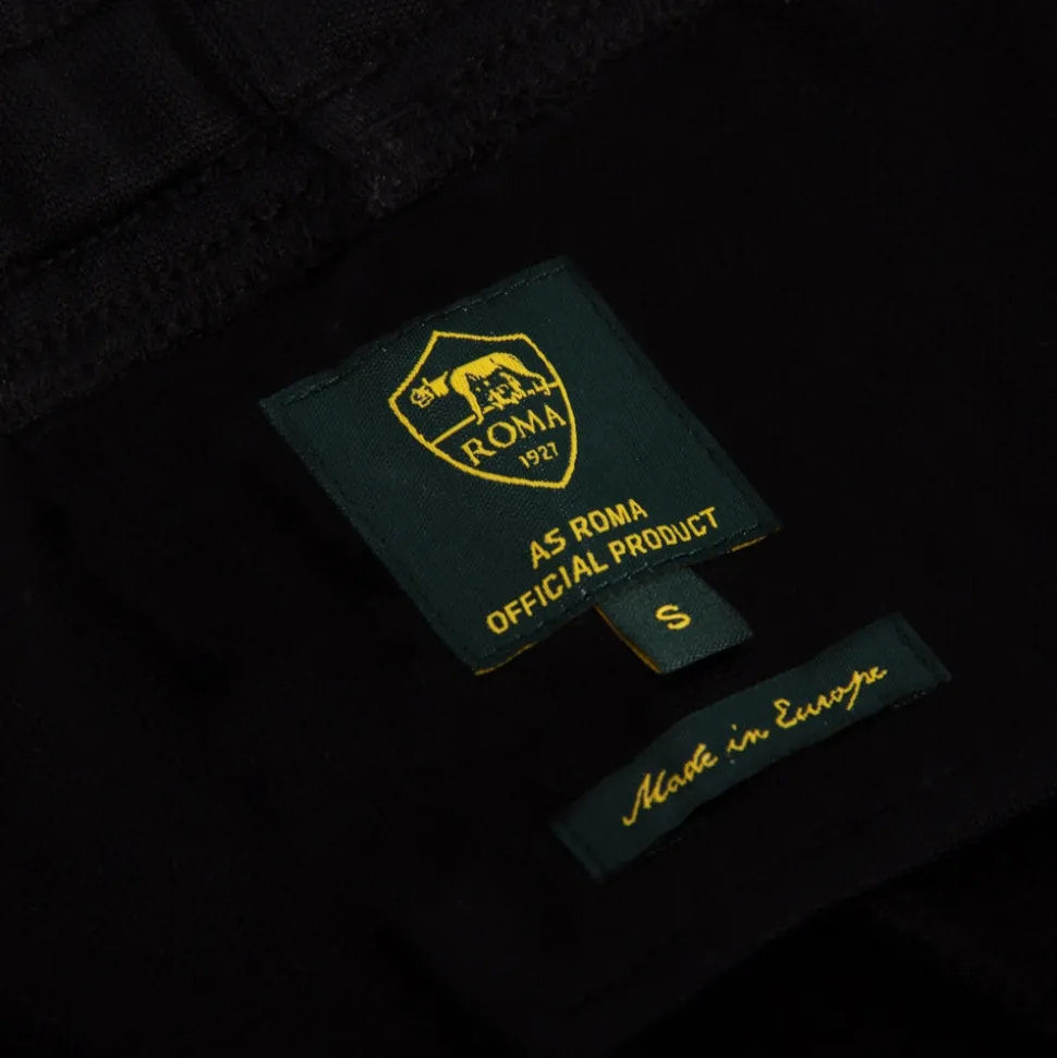 AS Roma Black Taper Hosen