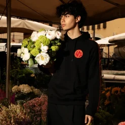 AS Roma Black Taper Pullover