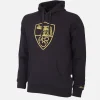 AS Roma Heritage Hooded Pullover Nera