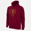 AS Roma Heritage Hooded Pullover Rosso