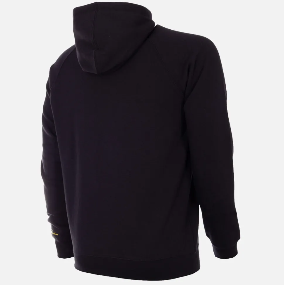 AS Roma Heritage Hooded Pullover Nera
