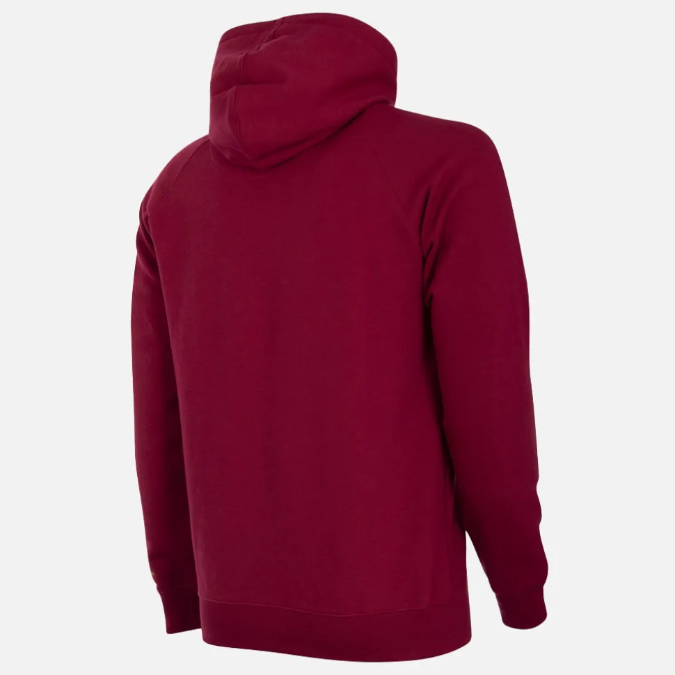 AS Roma Heritage Hooded Pullover Rosso