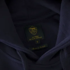 AS Roma Heritage Hooded Pullover Blu
