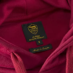 AS Roma Heritage Hooded Pullover Rosso