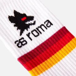 AS Roma Stripes Terry Socken