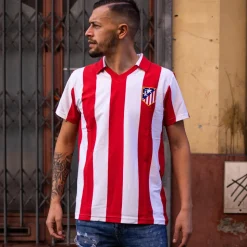 Atletico de Madrid 1985 - 86 Retro Fußball Trikot