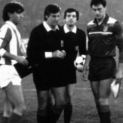 Atletico de Madrid 1986 Third Retro Fußball Trikot