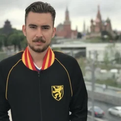 Belgien 1960's Retro Fußball Jacke