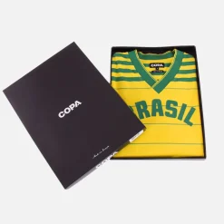 Brasilien 1984 Retro Fußball Trikot