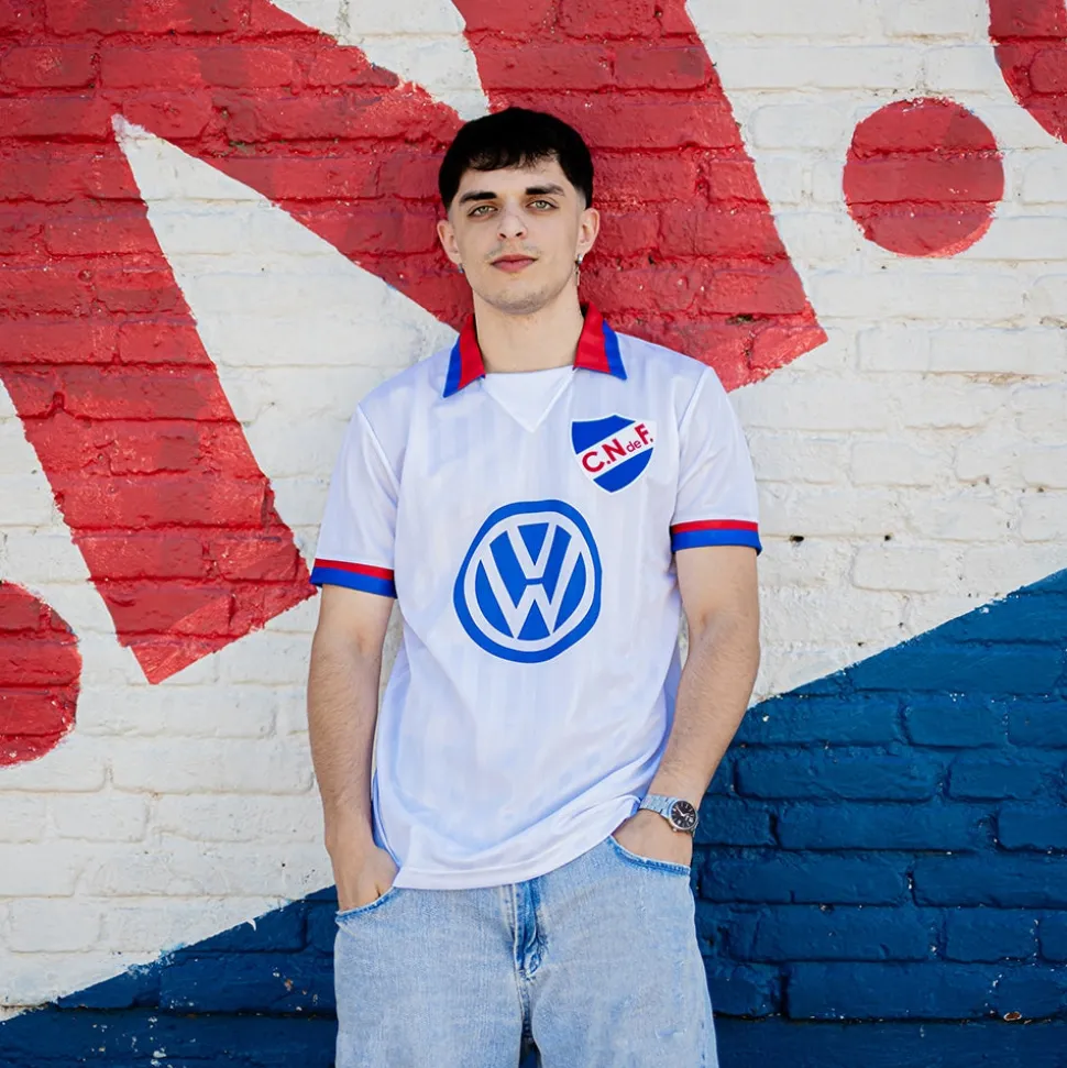Club Nacional de Football 1987 Retro Fusball Trikot