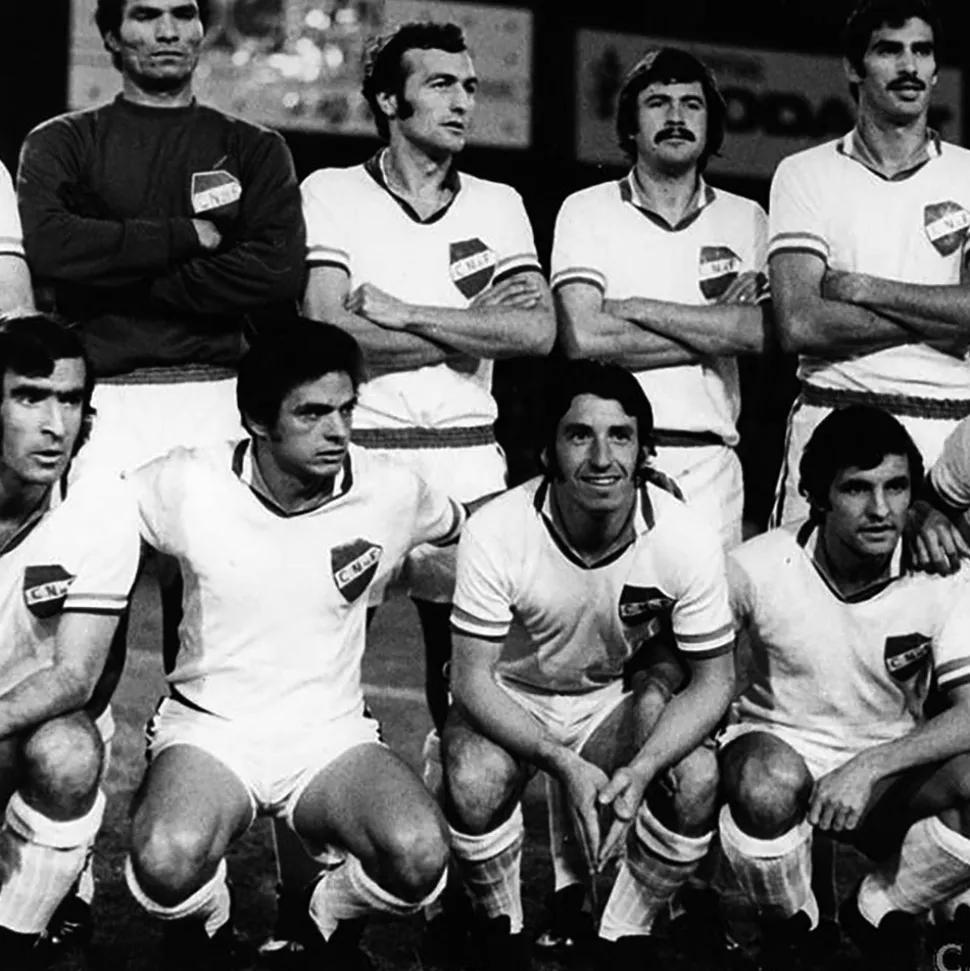 Club Nacional de Football 1972 Retro Fußballtrikot