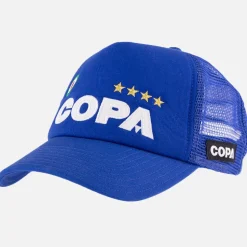 COPA Campioni Blau Trucker Kappe