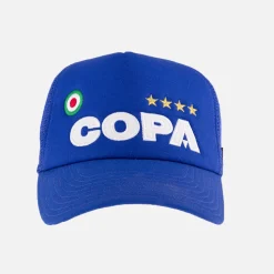 COPA Campioni Blau Trucker Kappe