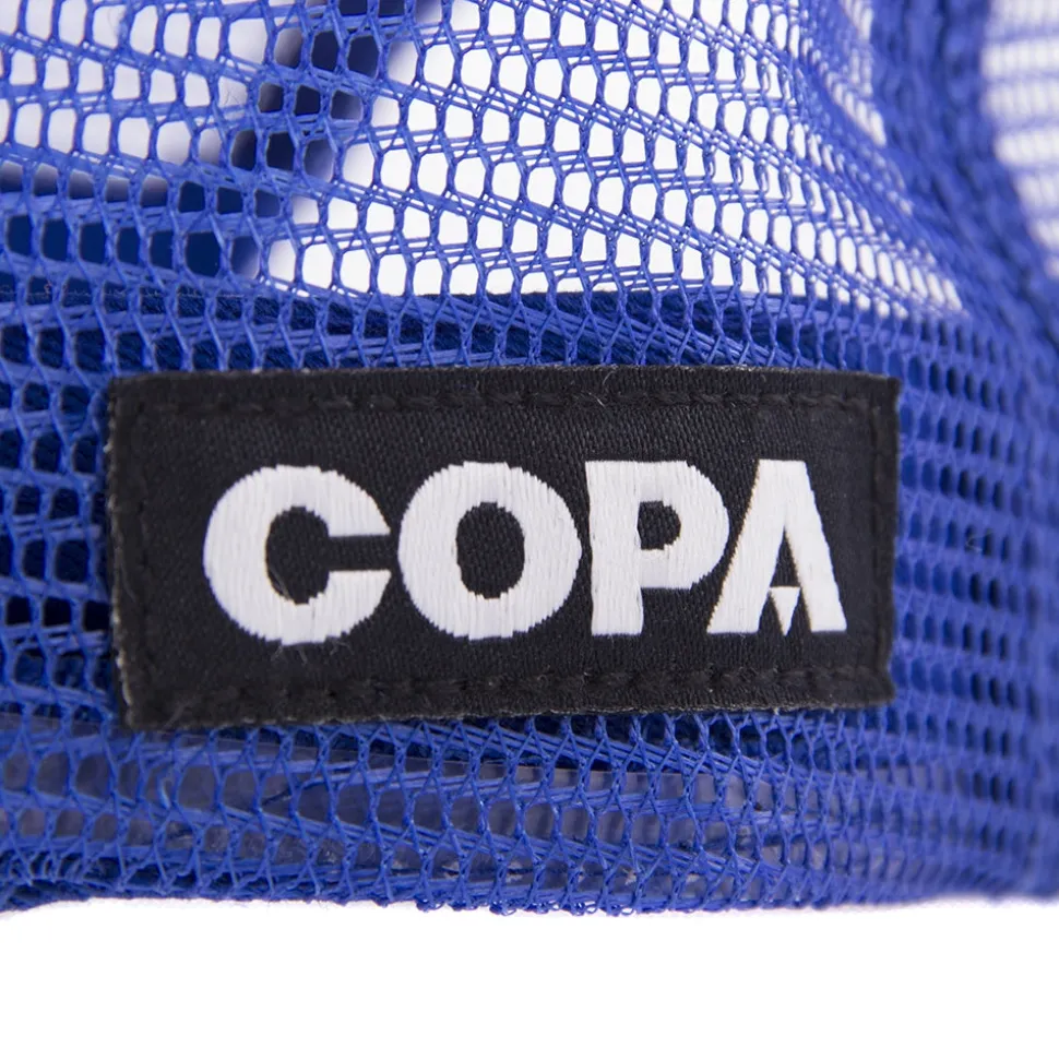COPA Campioni Blau Trucker Kappe