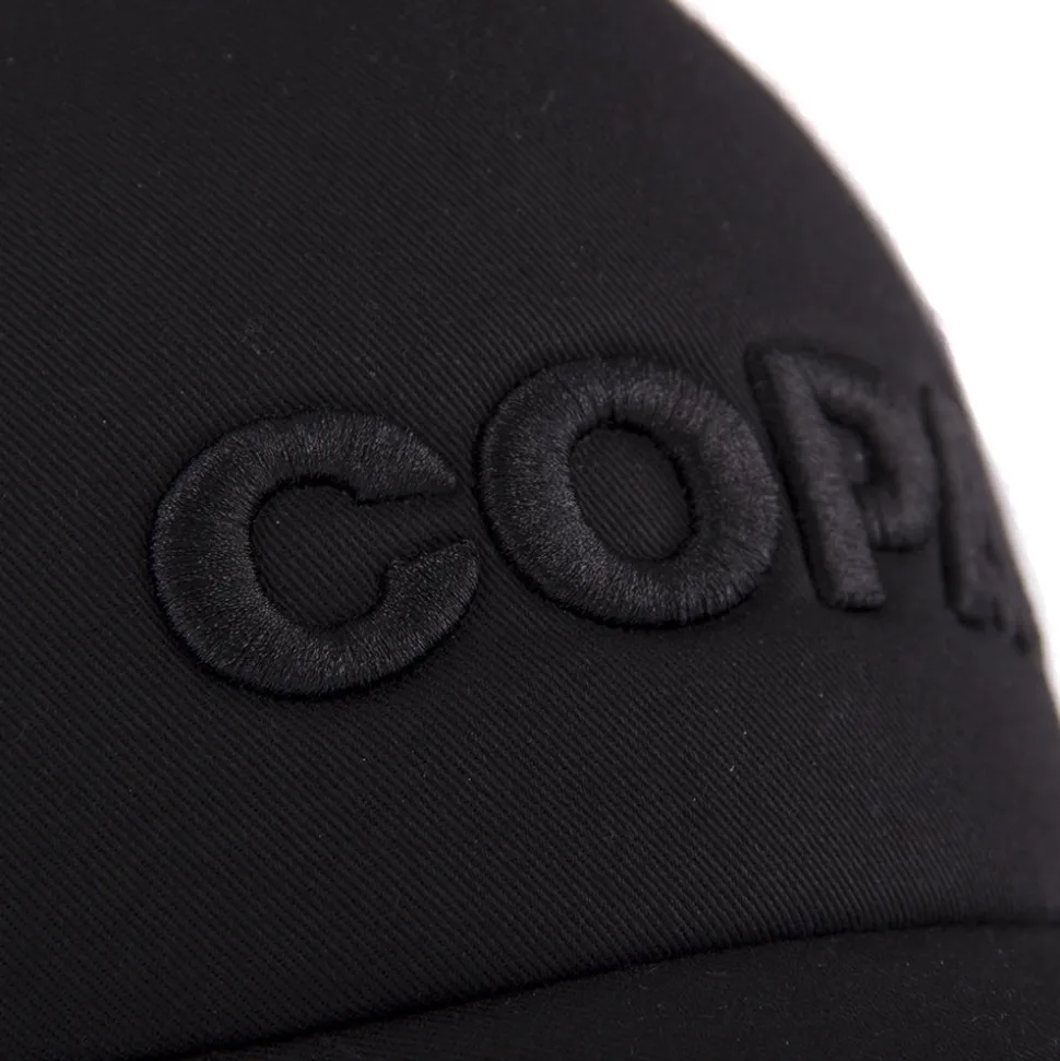 COPA 3D Schwarz Logo Trucker Kappe