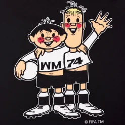 Deutschland 1974 World Cup Tip und Tap Mascot Kids T-Shirt