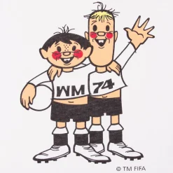 Deutschland 1974 World Cup Tip und Tap Mascot T-Shirt