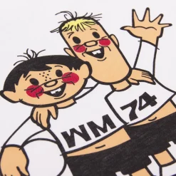 Deutschland 1974 World Cup Tip und Tap Mascot T-Shirt