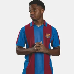 FC Barcelona 1980 - 81 Retro Fußball Trikot
