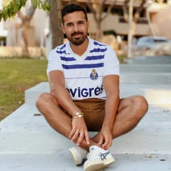 FC Porto 1985 - 86 Away Retro Fußball Trikot