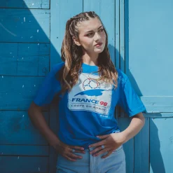 Frankreich 1998 World Cup Emblem T-Shirt