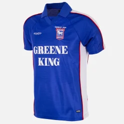 Ipswich Town FC 1999 - 00 Retro Retro Fußballtrikot