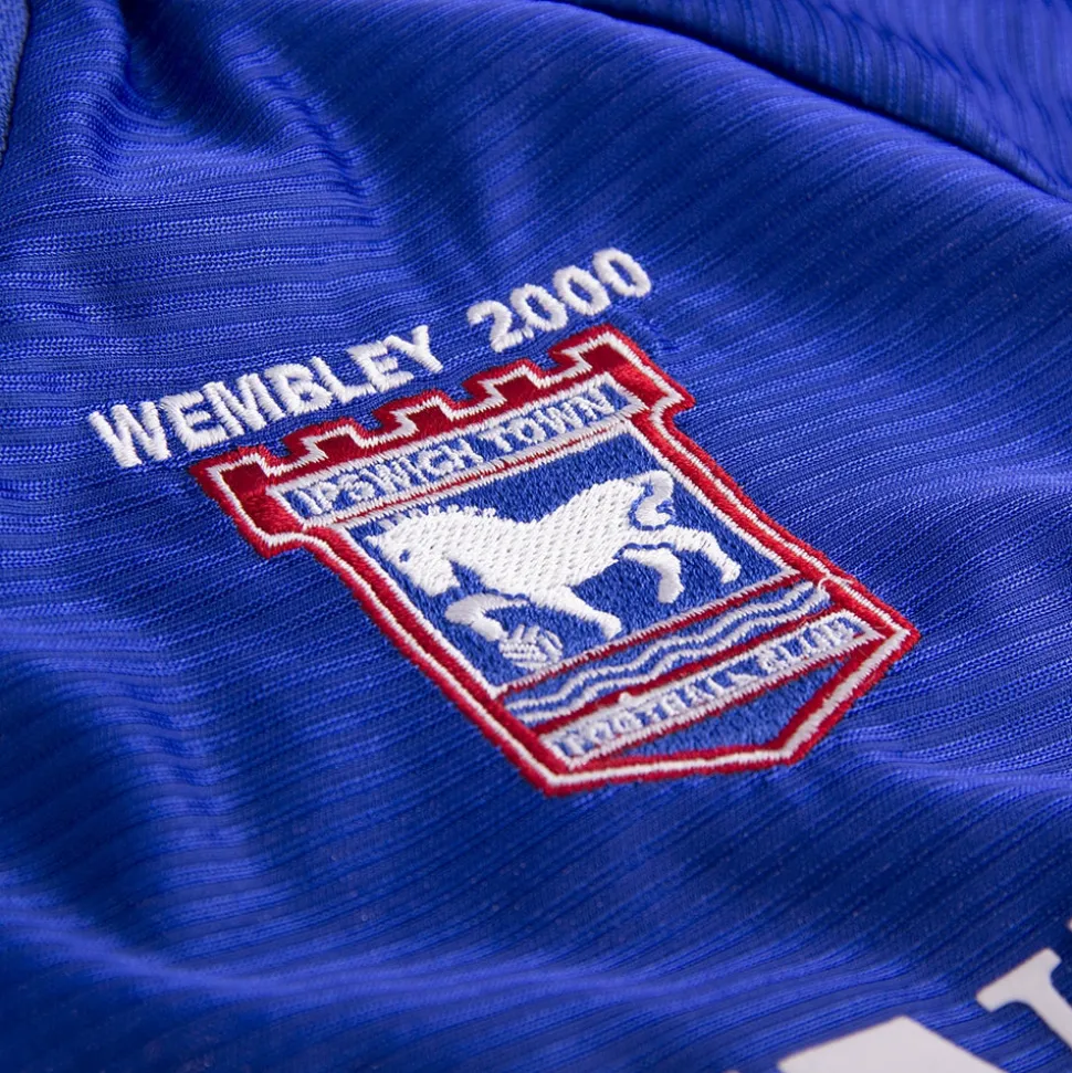 Ipswich Town FC 1999 - 00 Retro Retro Fußballtrikot