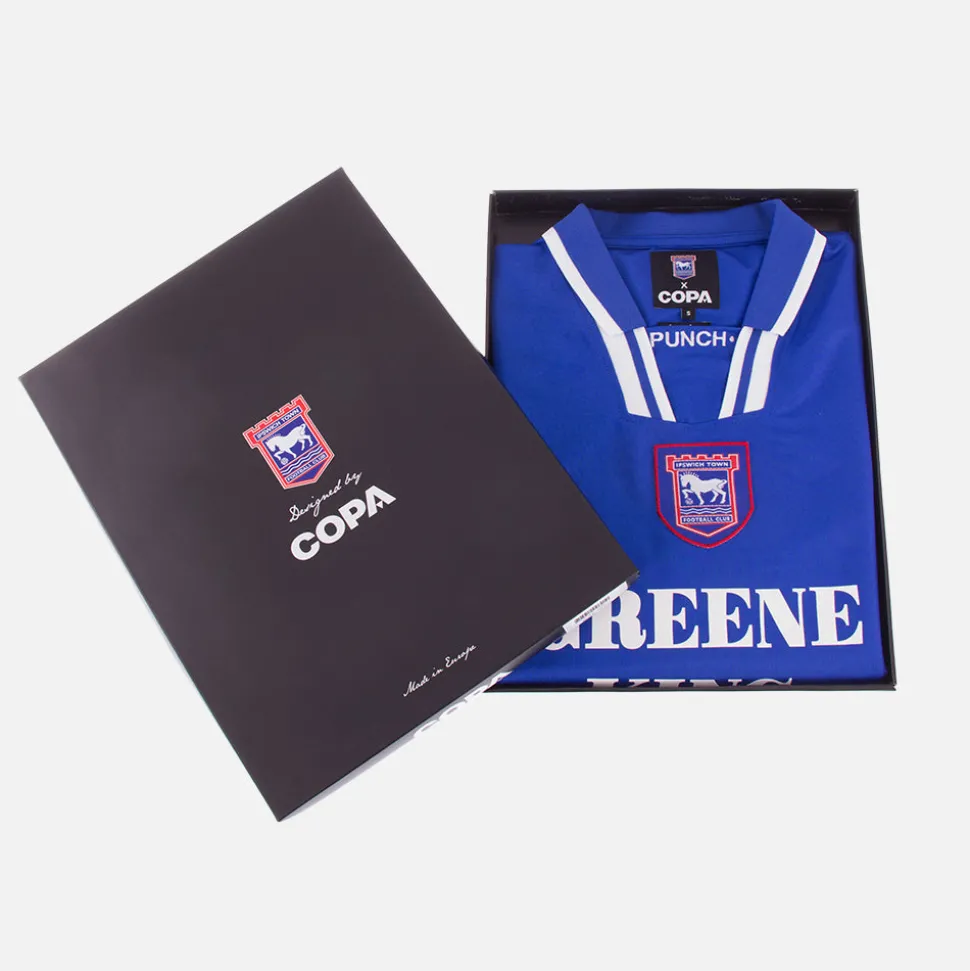 Ipswich Town FC 1997 - 99 Retro Fußballtrikot