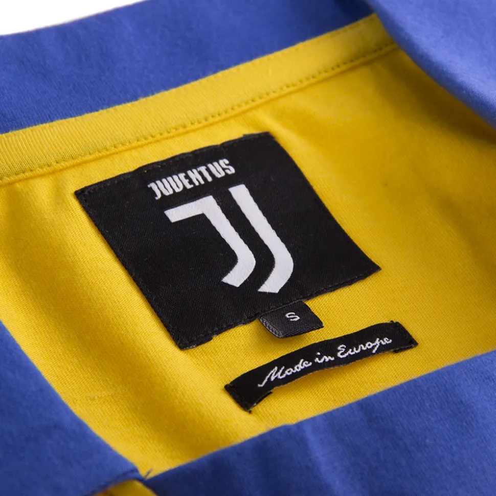 Juventus FC 1983 - 84 Away Coppa delle Coppe UEFA Retro Fußballtrikot