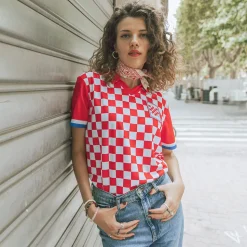 Kroatien 1990 Retro Fußball Trikot