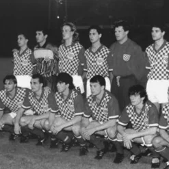Kroatien 1990 Retro Fußball Trikot