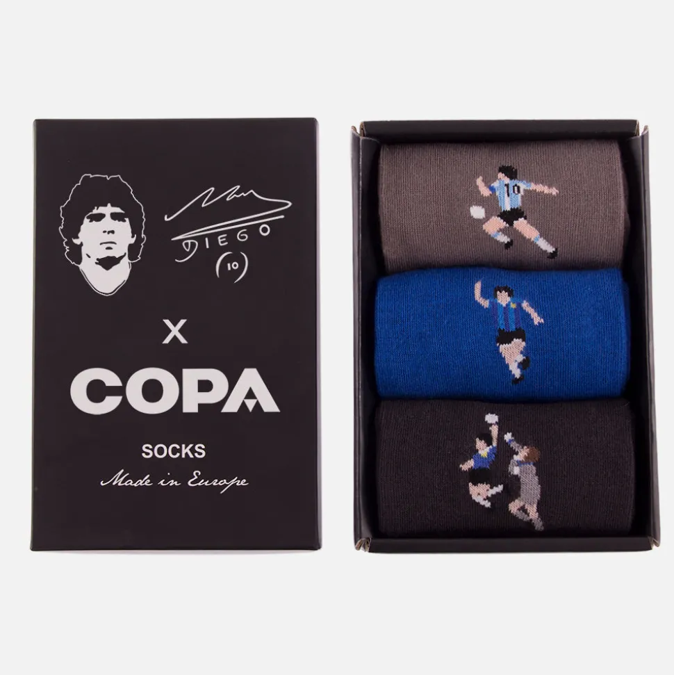 Maradona X COPA Argentina Socken Box Set