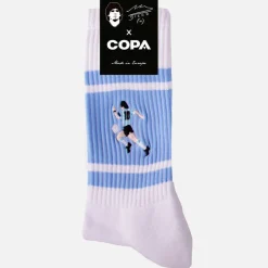 Maradona x COPA Argentina Embroidery Terry Socken