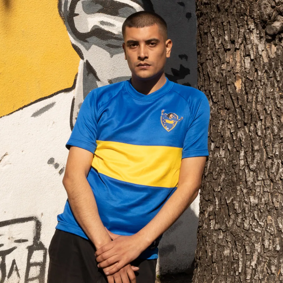 Maradona X COPA Boca 1981 - 82 Fußball Trikot