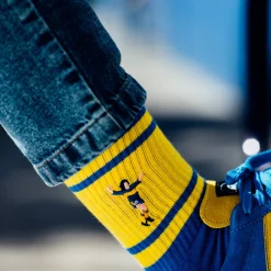 Maradona x COPA Boca Embroidery Terry Socken